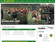 Tablet Screenshot of hamptonrovers.com.au